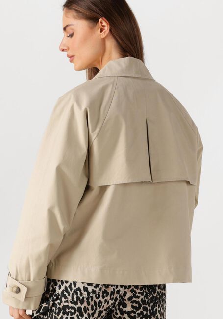 Beige SELECTED FEMME Mantel SLFCILO SHORT TRENCHCOAT - large