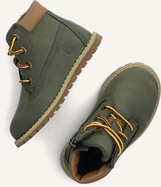 Groene TIMBERLAND Veterboots POKEY PINE 6IN BOOT KIDS Groene TIMBERLAND Veterboots POKEY PINE 6IN BOOT KIDS - large