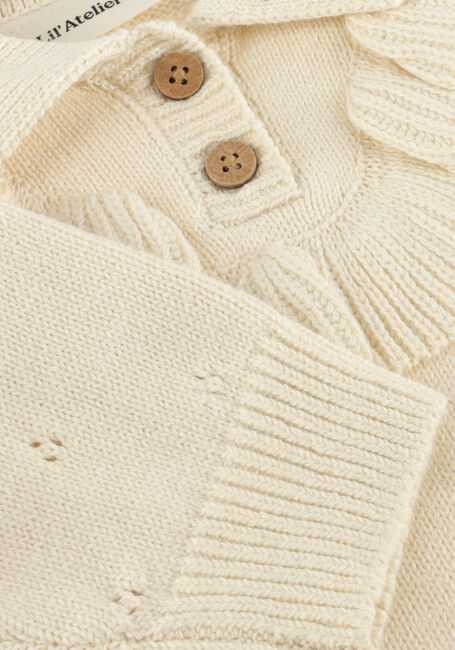 Ecru LIL' ATELIER Trui NBFNAKITA LS LOOSE KNIT LIL - large