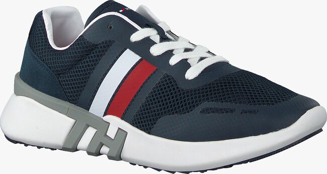 Blauwe TOMMY HILFIGER Lage sneakers LIGHTWEIGHT CORPORATE TH RUNNE - large