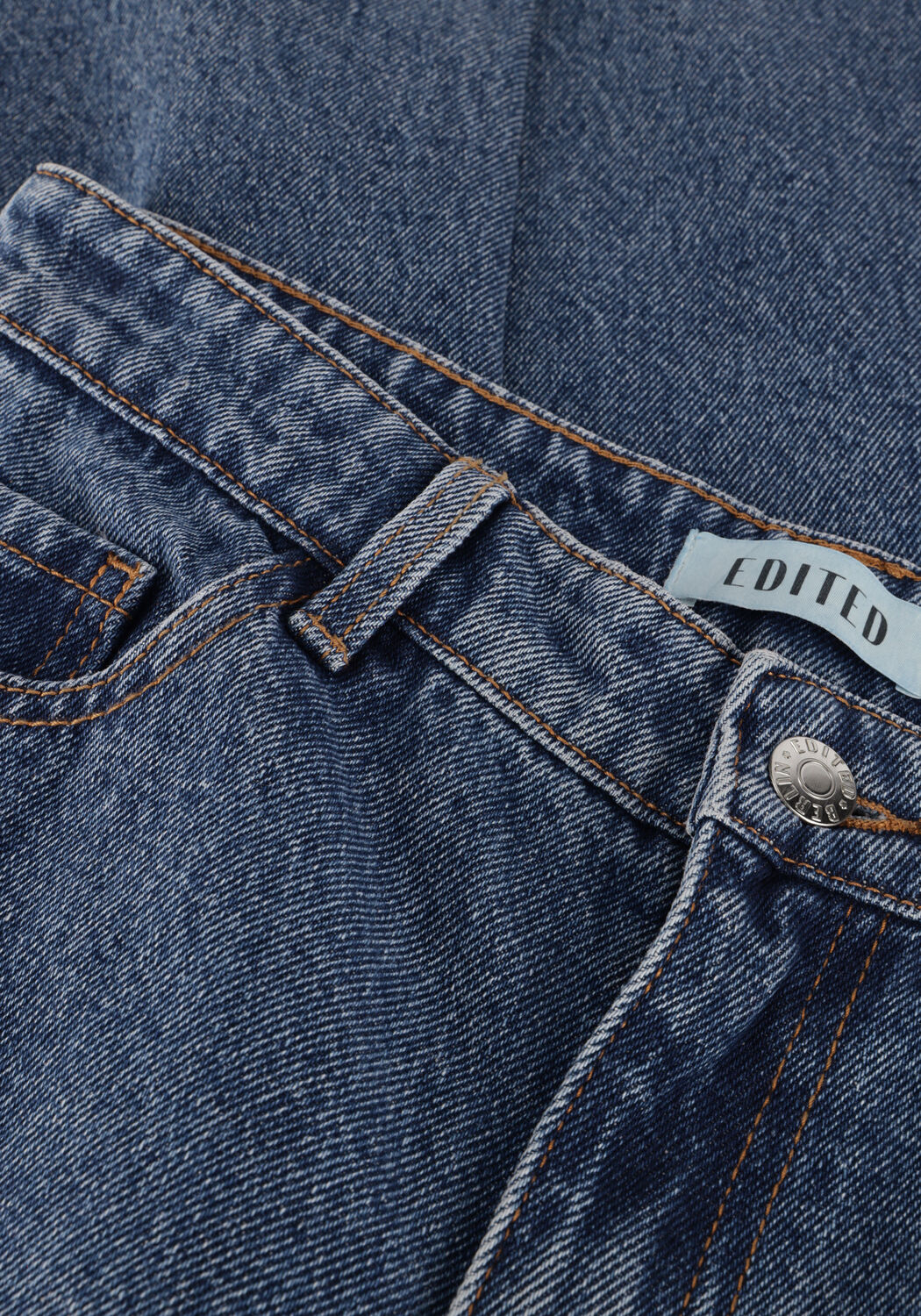 Blauwe EDITED Mom jeans MATHILDA DENIM TROUSERS - large