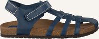 Blauwe CLIC! Platte sandalen ESPARTA - medium