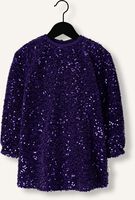 Paarse YOUR WISHES Mini jurk SEQUIN MESH DRESS Paarse YOUR WISHES Mini jurk SEQUIN MESH DRESS - medium