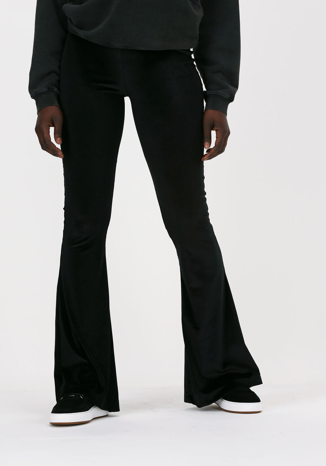 Zara Woman Bandplooibroek zwart zakelijke stijl Mode Broeken Bandplooibroeken 