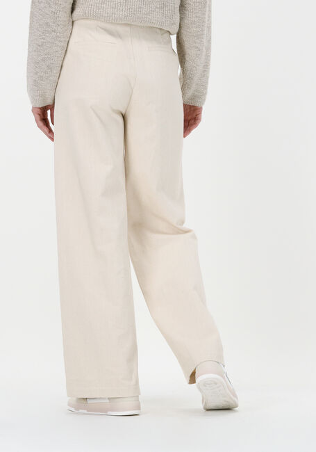 Beige ANOTHER LABEL Wijde broek MARLENE PANTS - large