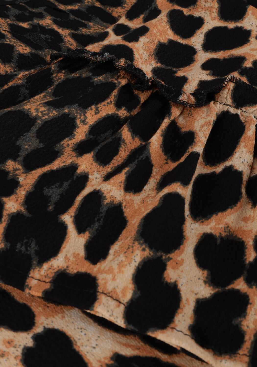 Bruine ALIX THE LABEL Mini jurk LADIES WOVEN ANIMAL DRESS 1 - large