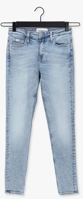 Lichtblauwe CALVIN KLEIN Skinny jeans MID RISE SKINNY ANKLE - large