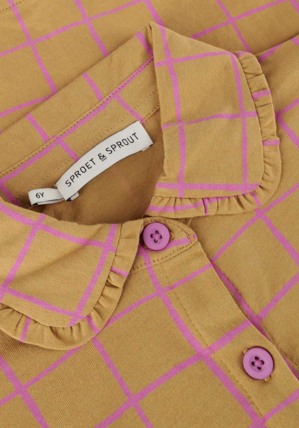 Oker Sproet & Sprout Blouses CHECK BLOUSE GIRLS - large