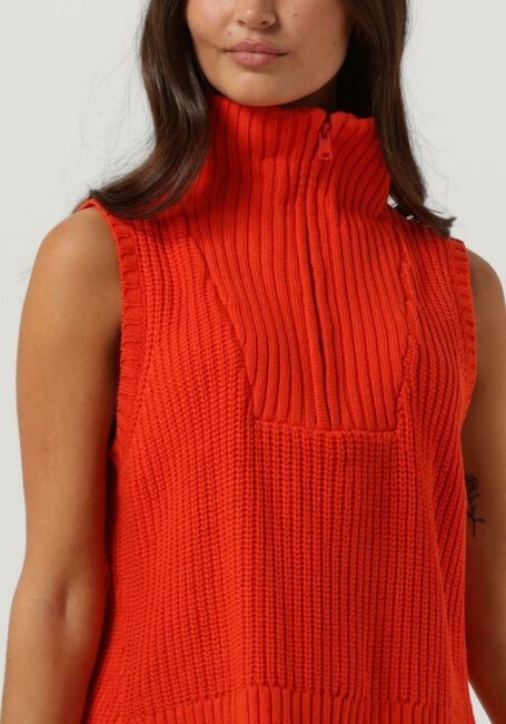 Oranje CC HEART Spencer EMILY ZIP KNIT VEST - large