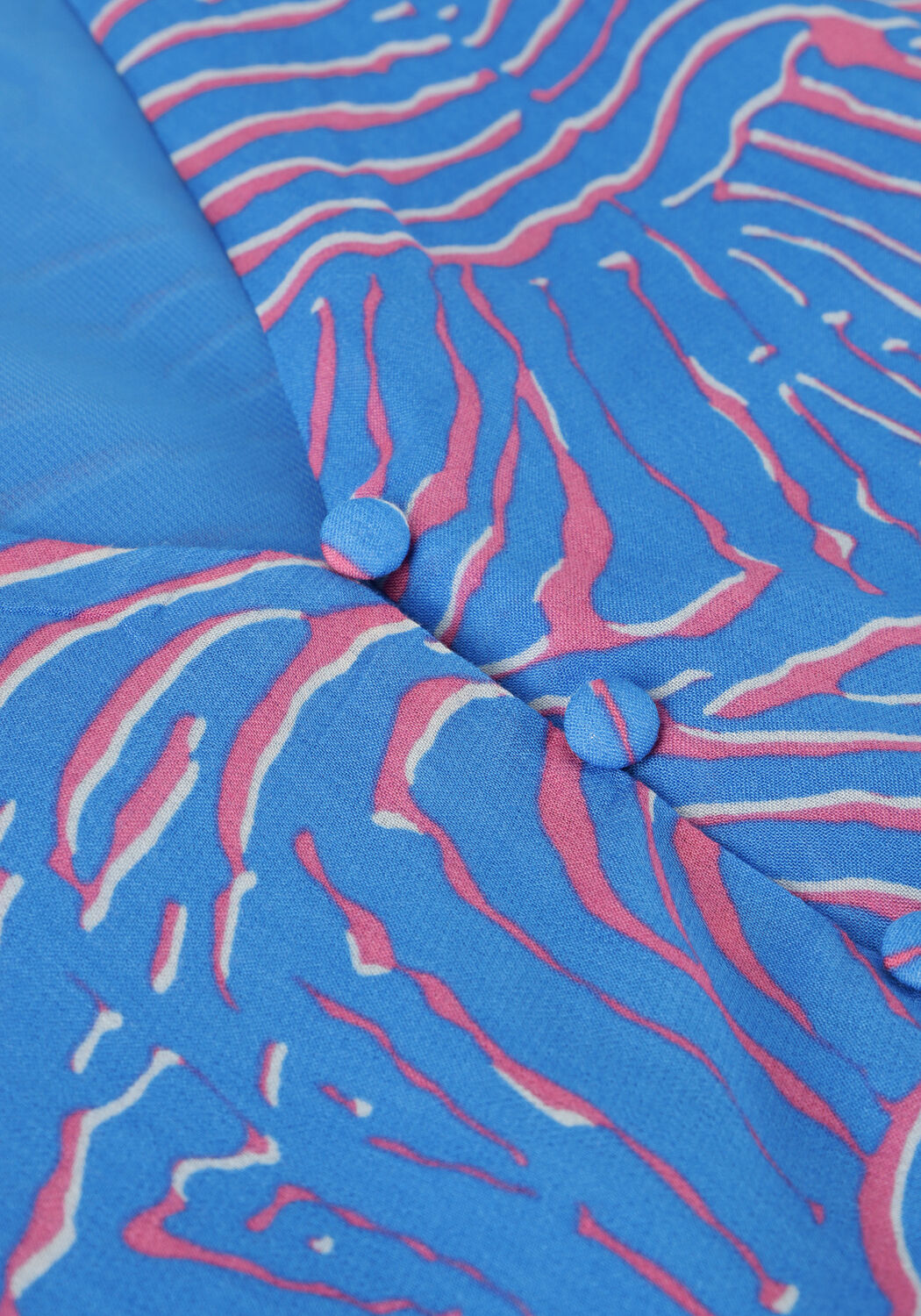 Blauwe FREEBIRD Mini jurk DESTINY - large