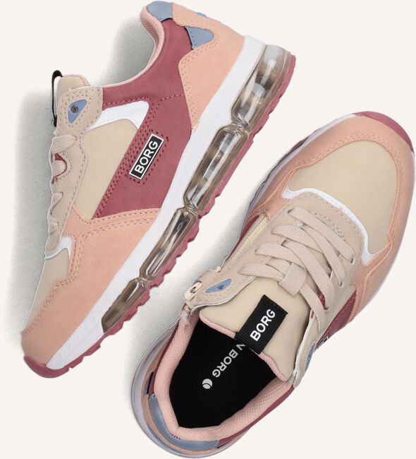 Roze BJORN BORG Lage sneakers X500 MIX K Roze BJORN BORG Lage sneakers X500 MIX K - large