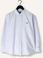 Lichtblauwe TOMMY JEANS Blouses TJW RLX SCRIPT OXFORD SHIRT Lichtblauwe TOMMY JEANS Blouses TJW RLX SCRIPT OXFORD SHIRT - medium