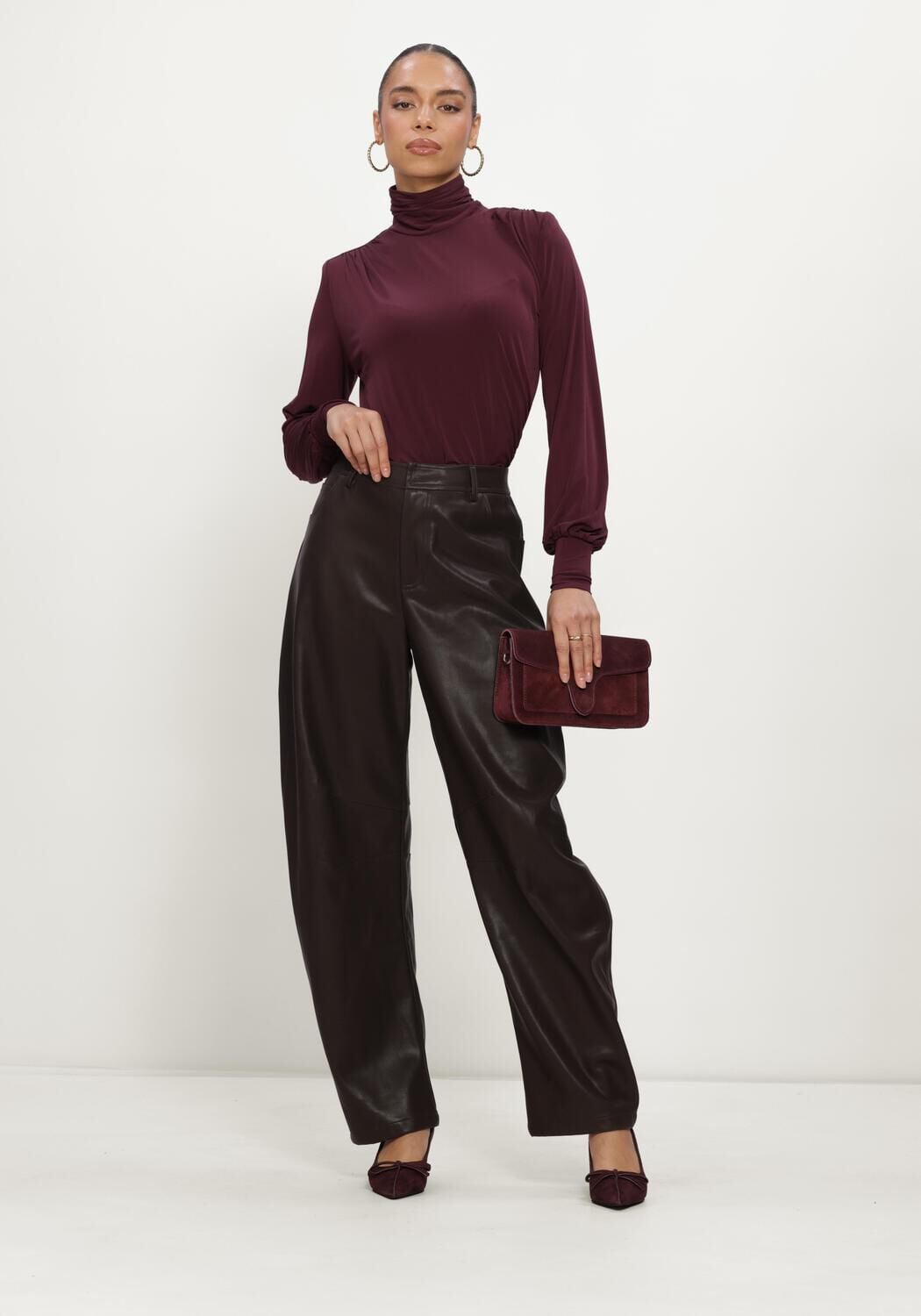 NOTRE-V Dames Tops & T-shirts Nv-iselien Bordeaux
