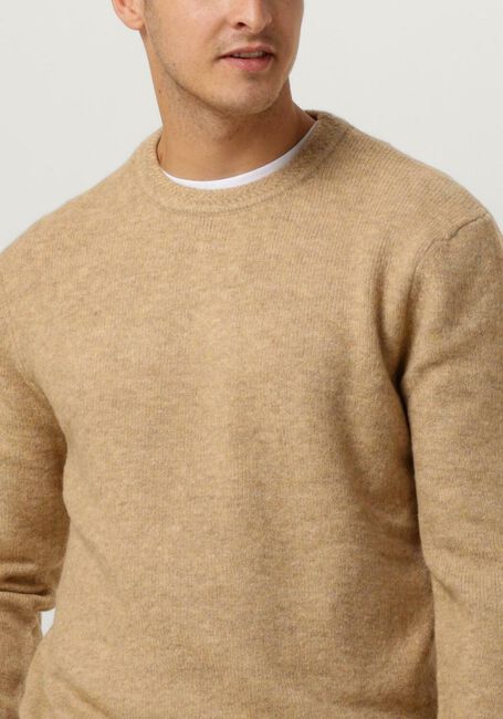 Camel SCOTCH & SODA Trui REGULAR FIT SOFTY-KNIT MELANGE PULL - large