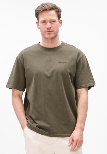 Groene ANERKJENDT T-shirt AKVILLADS WORKWEAR TEE - large