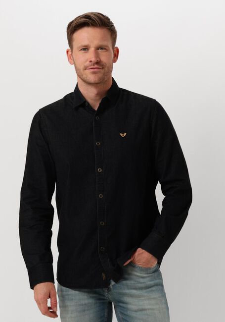 Zwarte PME LEGEND Overhemden LONG SLEEVE SHIRT FINE CORD - large