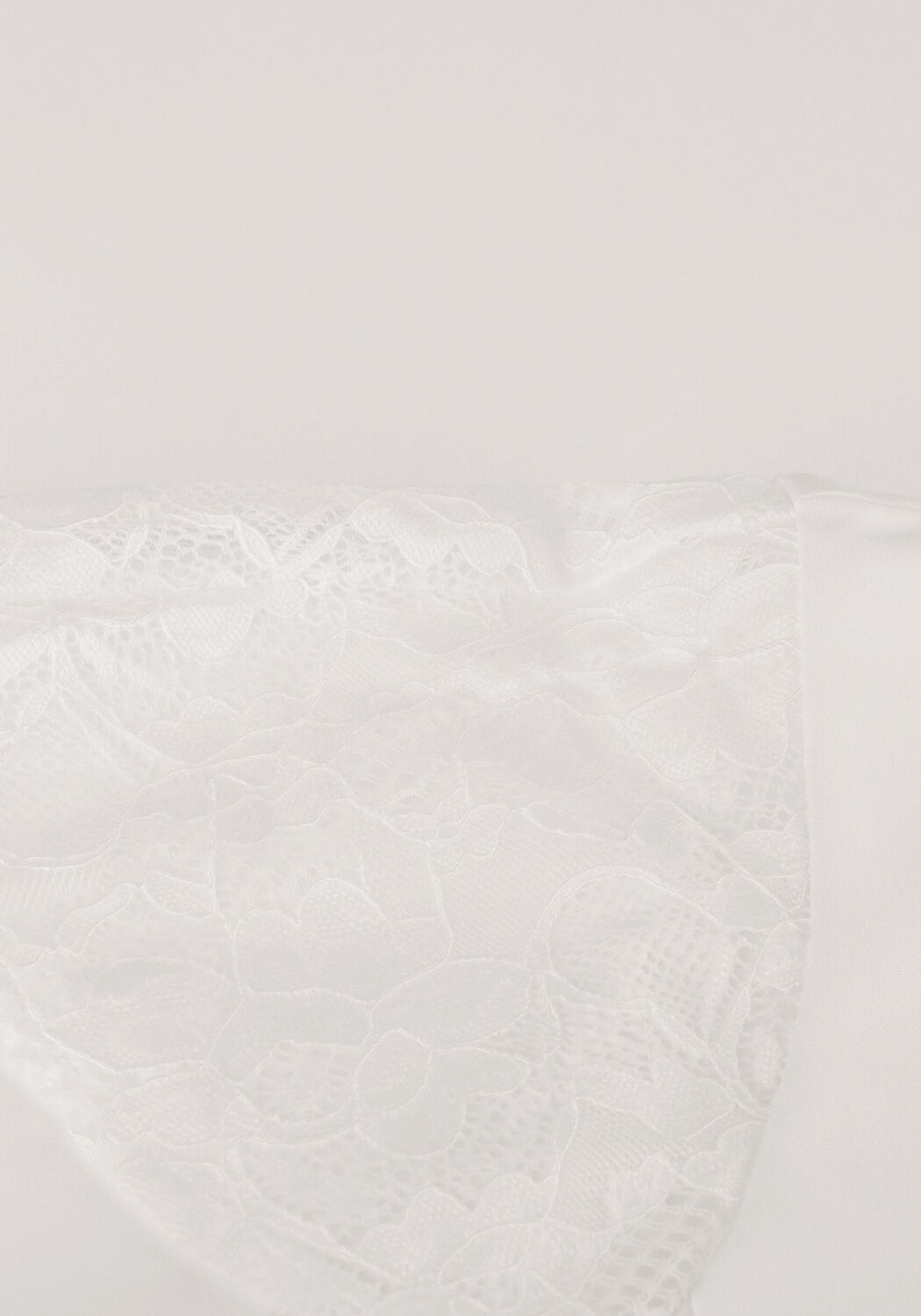 Witte Y.A.S. Bruidsmode YASCHRISTA CS MAXI TRAIN DRESS - large