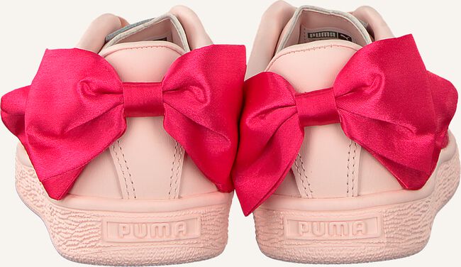 Roze PUMA Lage sneakers BASKET BOW JR Roze PUMA Lage sneakers BASKET BOW JR - large