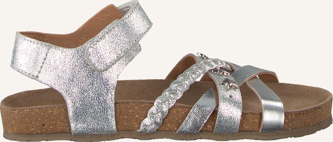 Zilveren APPLES & PEARS Platte sandalen FORTUNA Zilveren APPLES & PEARS Platte sandalen FORTUNA - large