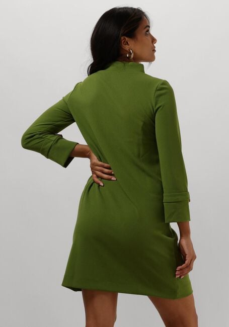 Groene ANA ALCAZAR Mini jurk A SHAPED DRESS CLASP - large