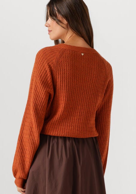 Oranje FABIENNE CHAPOT Vest CHARLOTTA CARDIGAN - large