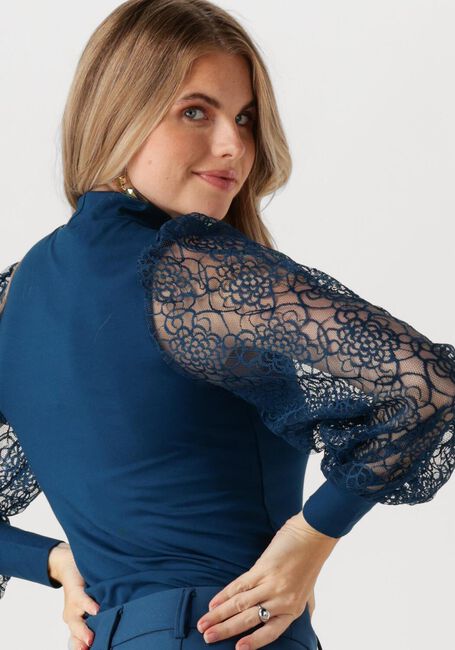 Blauwe JANSEN AMSTERDAM Top V107 TOP ALARA - large