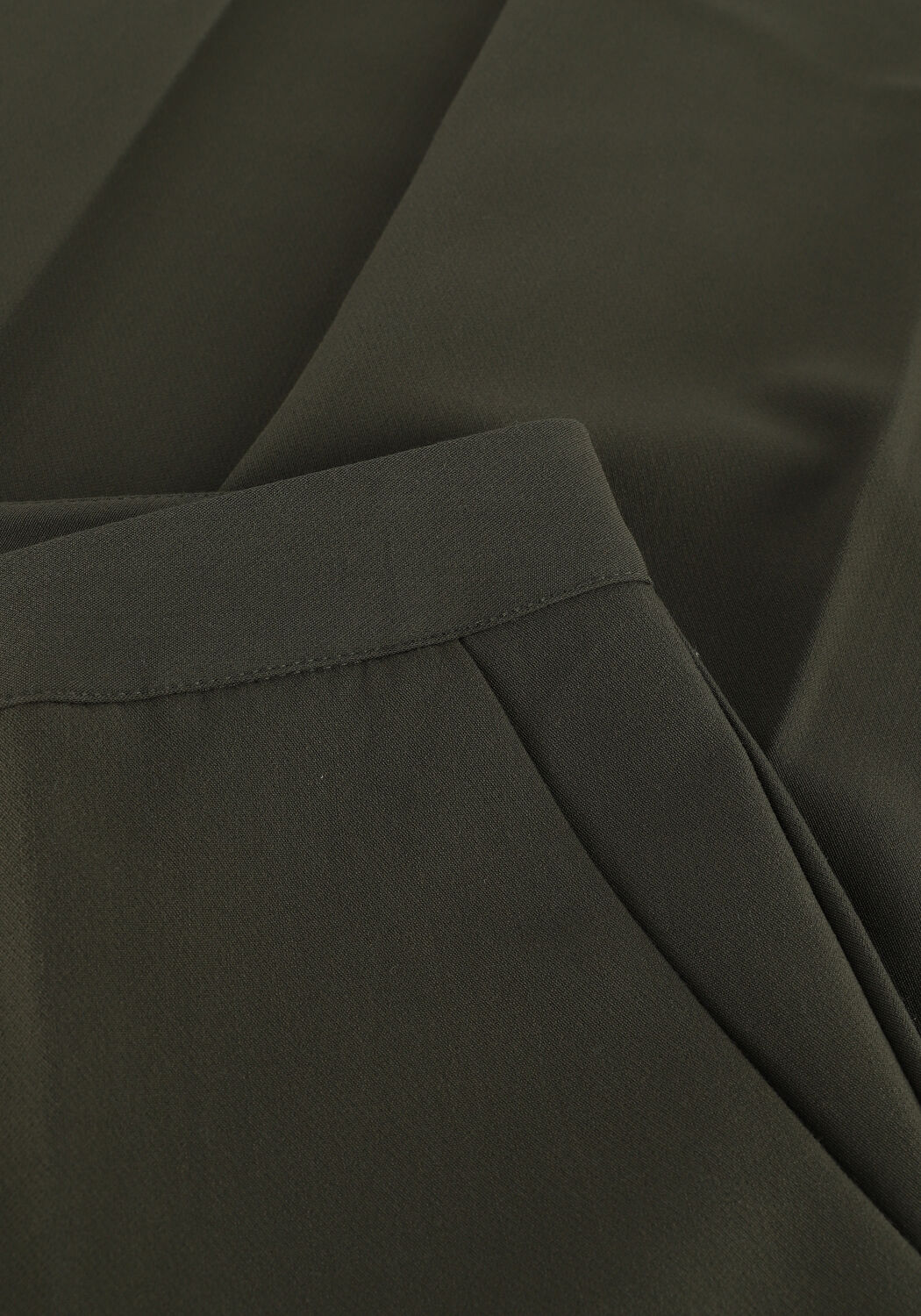 Groene ANOTHER LABEL Wijde broek MOORE PANTS - large