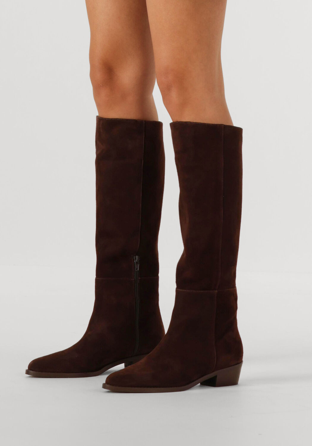 Bruine NOTRE-V Hoge laarzen 39492 - large