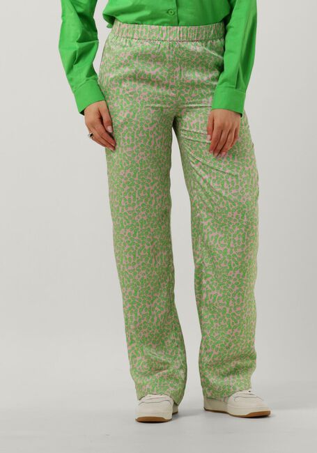 Groene MODSTRÖM Pantalon CLARKE PRINT PANTS - large