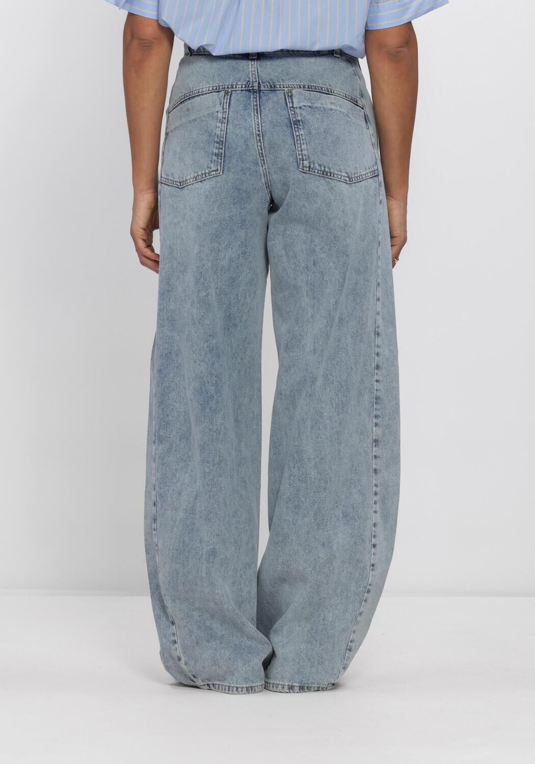 Blauwe CO'COUTURE Jeans PANCYCC LL JEANS - large