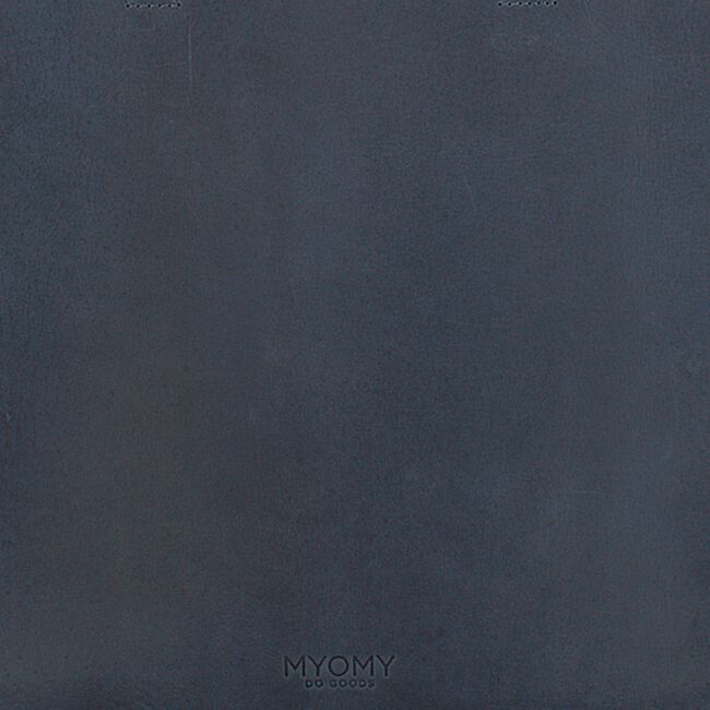 Blauwe MYOMY Handtas MY PAPER BAG LONG HANDLE ZIP Blauwe MYOMY Handtas MY PAPER BAG LONG HANDLE ZIP - large