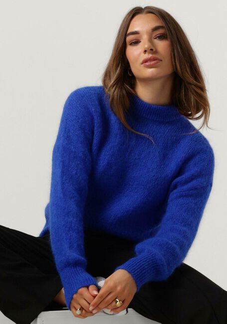 Blauwe BY-BAR Trui SONNY PULLOVER - large