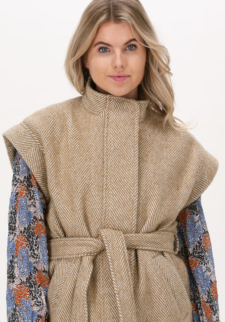 Bruine SECOND FEMALE Gilet CAKILE WAISTCOAT - large