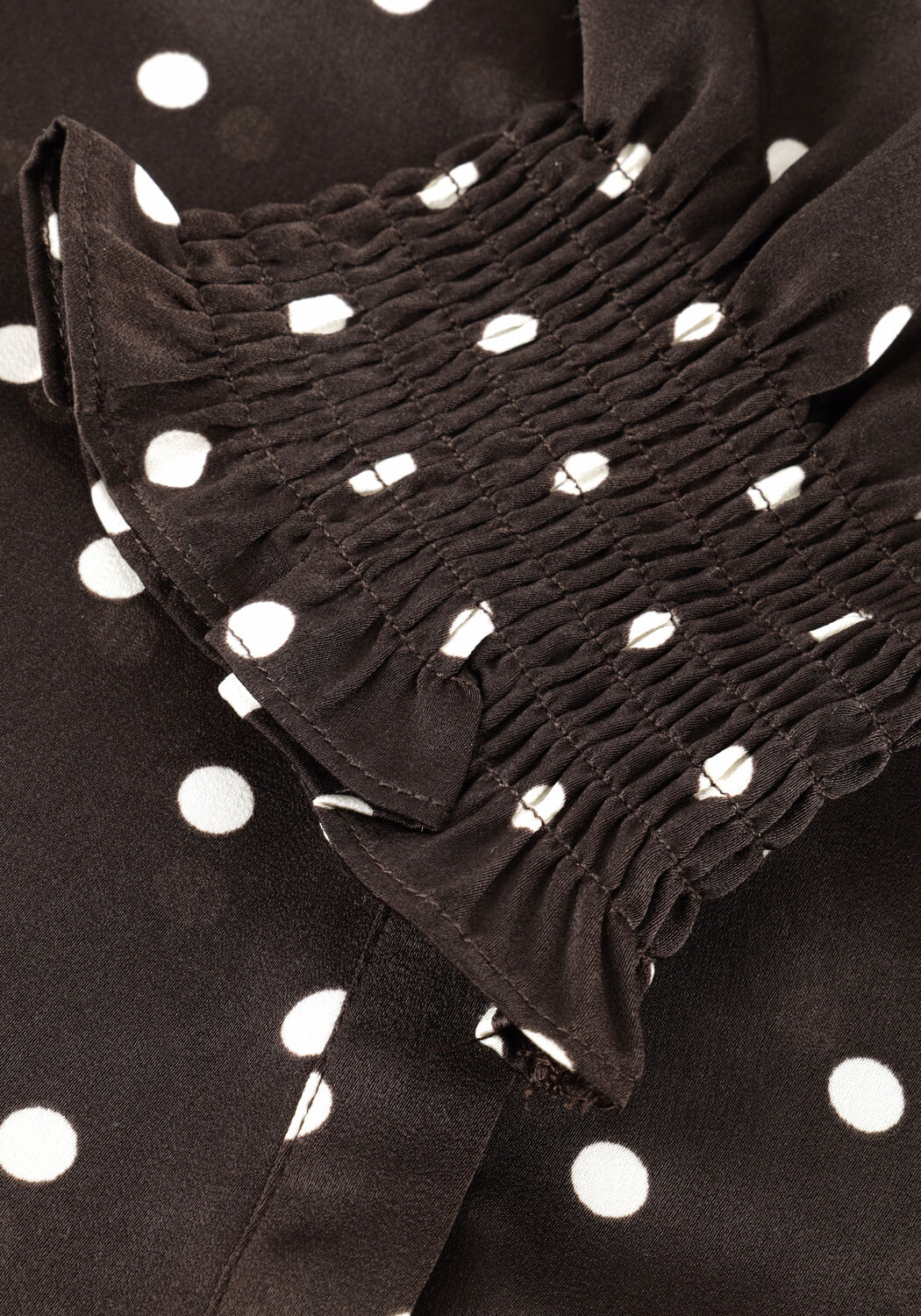 Bruine NEO NOIR Blouses DIANA DOT BLOUSE - large