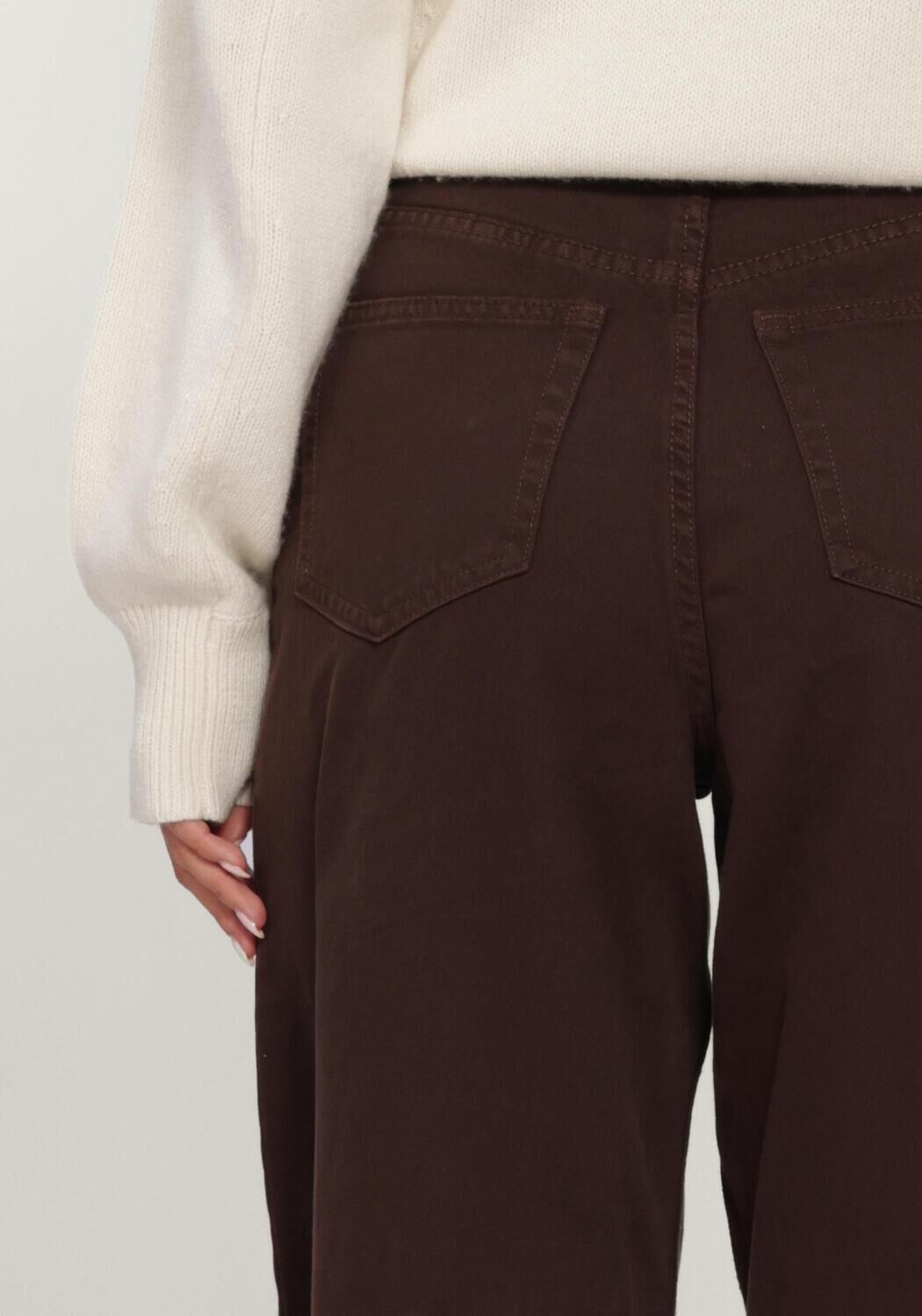 Bruine EDITED Wide jeans LEIGHTON JEANS - large
