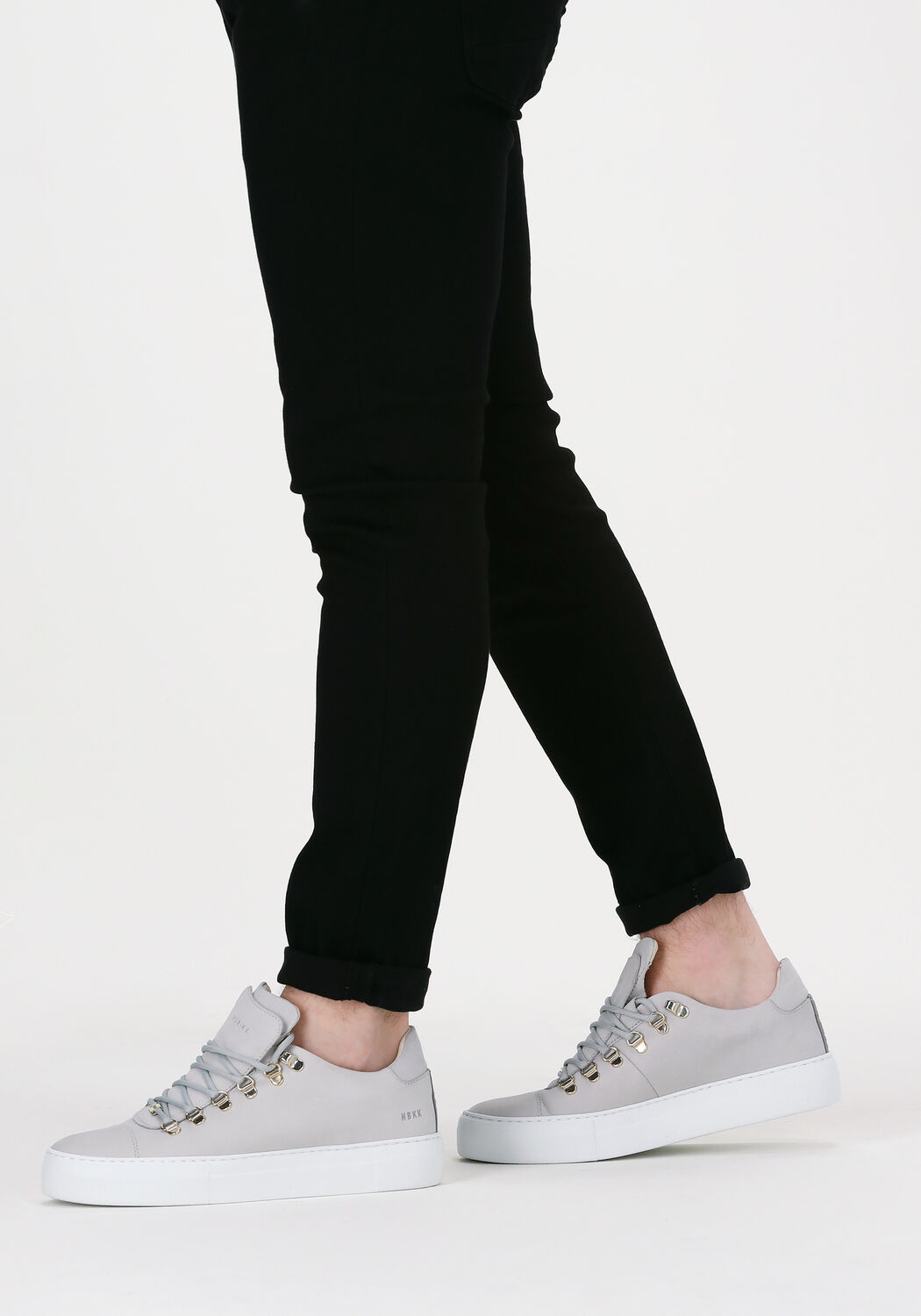 grijze nubikk lage sneakers jagger classic