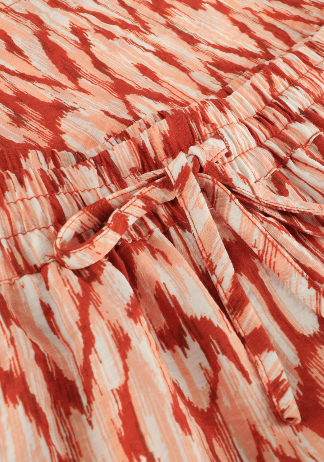 Rode MSCH COPENHAGEN Broeken MSCHORLENA LADONNA SHORTS AOP - large