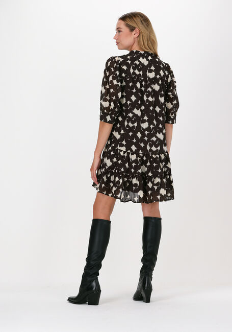 Bruine CO'COUTURE Mini jurk ALYSSA BUTTON DRESS - large