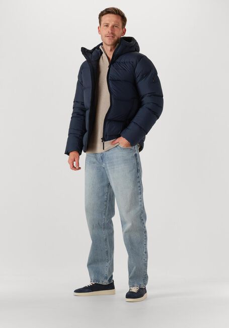 Donkerblauwe PEAK PERFORMANCE Gewatteerde jas M RIVEL DOWN JACKET - large