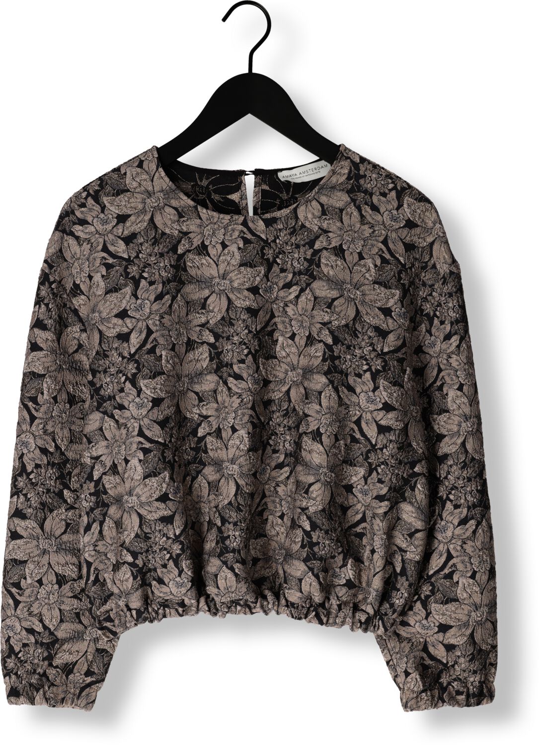 AMAYA AMSTERDAM Dames Tops & T-shirts Jill Top Grijs