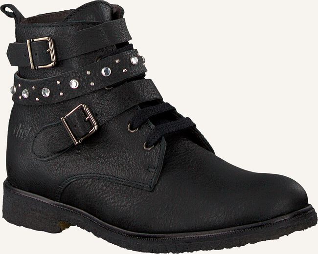 Zwarte CLIC! Enkellaarsjes 9642 Zwarte CLIC! Enkellaarsjes 9642 - large