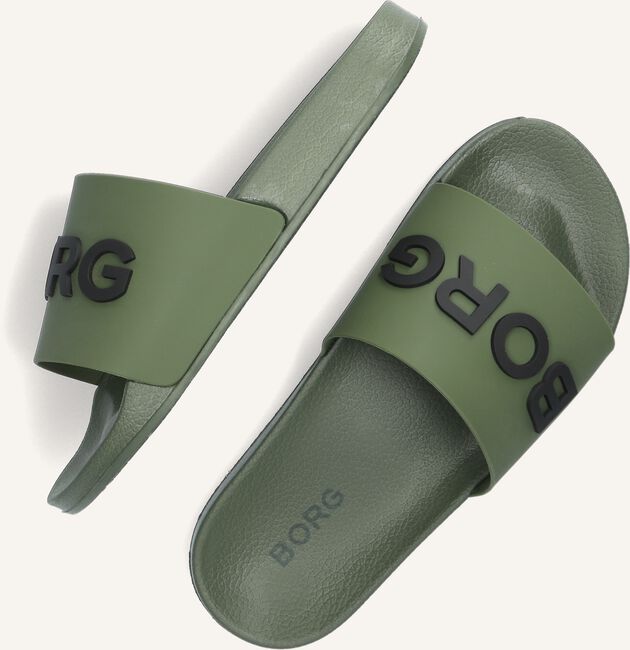 Groene BJORN BORG Badslippers KNOX MLD K Groene BJORN BORG Badslippers KNOX MLD K - large