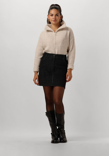 Zwarte BY-BAR Minirok JOSIE CORD SKIRT - large
