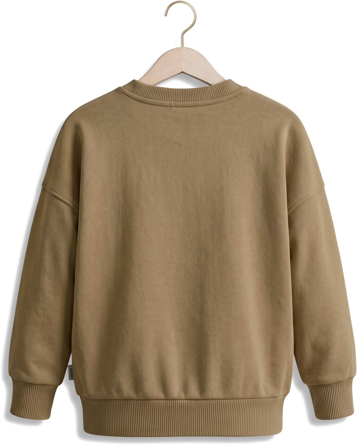 YOUR WISHES Jongens Truien & Vesten Garment Dye Sweater Bruin