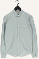 Mint CAST IRON Casual overhemd LONG SLEEVE SHIRT RELAXED FIT SOFT CHAMBRAY Mint CAST IRON Casual overhemd LONG SLEEVE SHIRT RELAXED FIT SOFT CHAMBRAY - medium