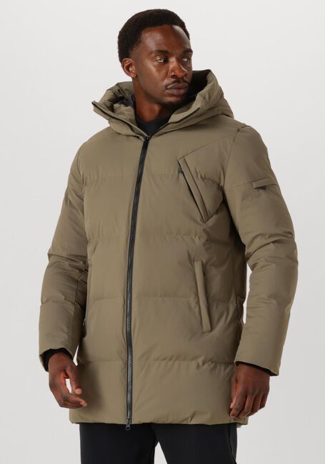 Khaki GENTI Gewatteerde jas CHRIS - large