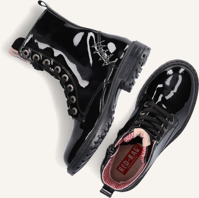 Zwarte RED-RAG Veterboots 12122 Zwarte RED-RAG Veterboots 12122 - large