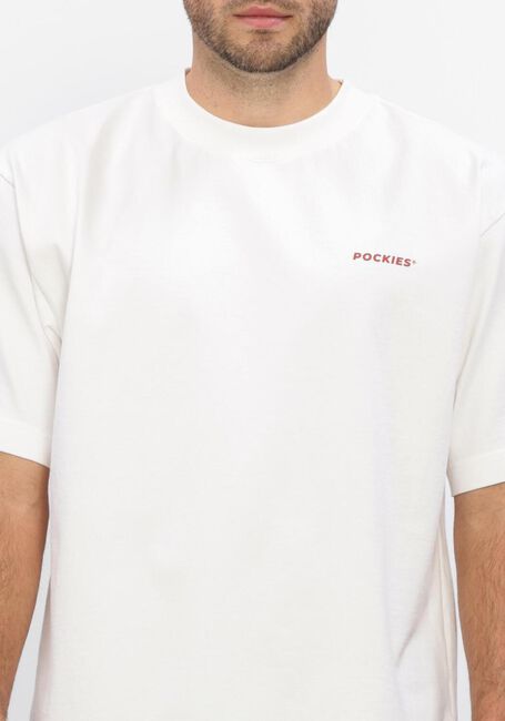 Ecru POCKIES T-shirt ALARMCLOCK TEE - large