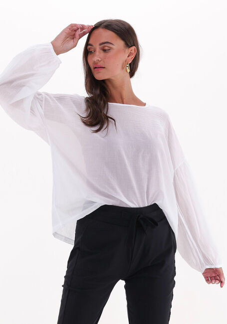 Witte 10DAYS Blouses BALLOON SLEEVE BLOUSE - large