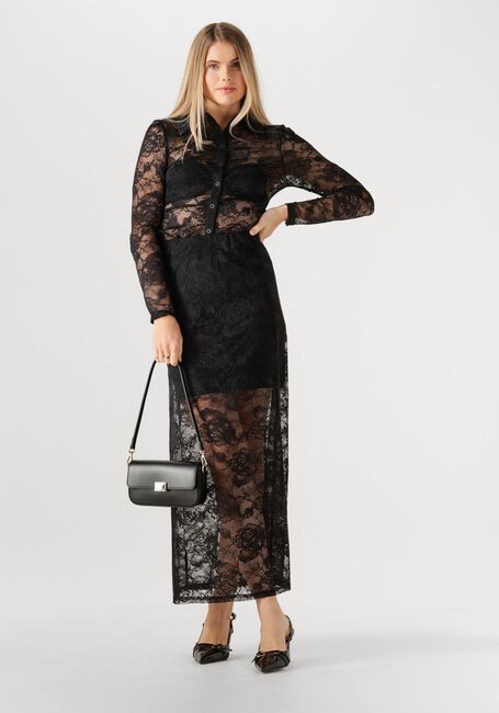 Zwarte GESTUZ Maxirok GZLEALA SKIRT - large